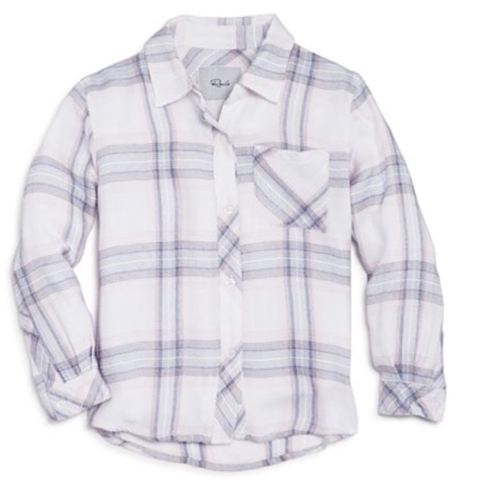 Rails Girls Hudson Plaid Shirt Size 12